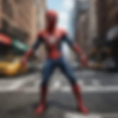 New York City Visuals in Spider-Man PS5 Stunning visuals highlighting New York City in Spider-Man PS5