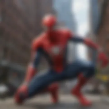 Innovative Gameplay: Evolution in Spider-Man Titles Screenshot showcasing advanced gameplay mechanics