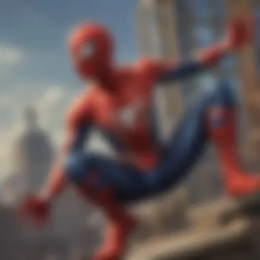 A Journey Through Time: Spider-Man Game Covers Collage of various Spider-Man game covers