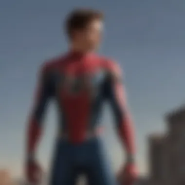 Peter Parker's Journey A close-up of Peter Parker's character development throughout the film