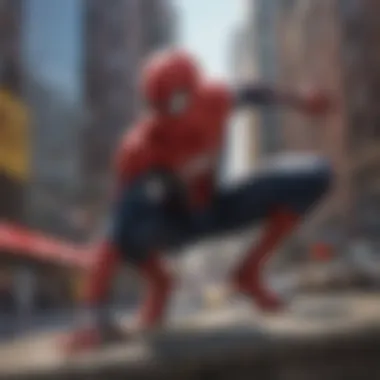 Visually stunning graphics of New York City in Spider-Man: Miles Morales