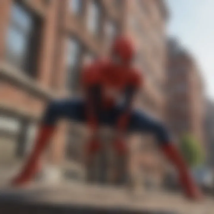 A still from the animated film that redefined Spider-Man's narrative.