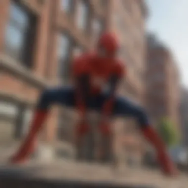 Animated Film Still A still from the animated film that redefined Spider-Man's narrative.