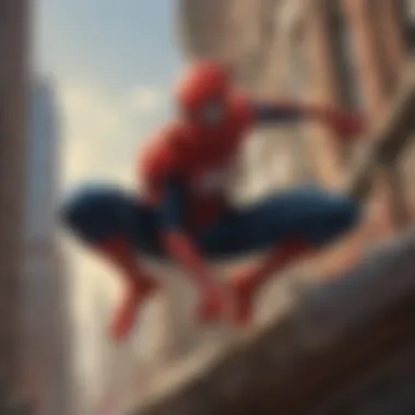 Iconic Comic Cover Cover art from a notable Spider-Man comic released in 2018.