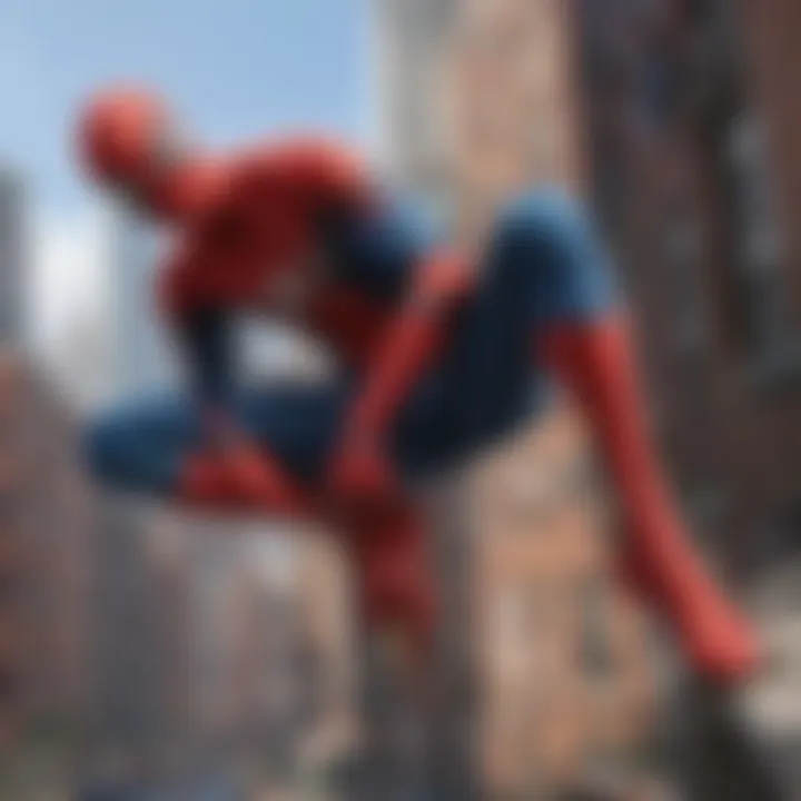 Cityscape Adventures of Spider-Man