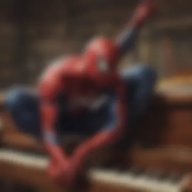 Spiderman jazz piano sheet music