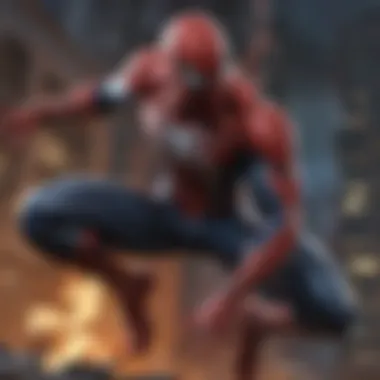 A visually striking representation of Carnage and his chaotic energy