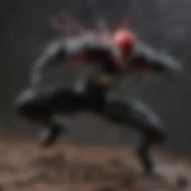 A showcase of Marvel Legends figures featuring symbiote characters