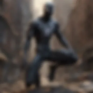 The Fusion of Spider-Man and Symbiote An intricate illustration of a symbiote merging with Spider-Man