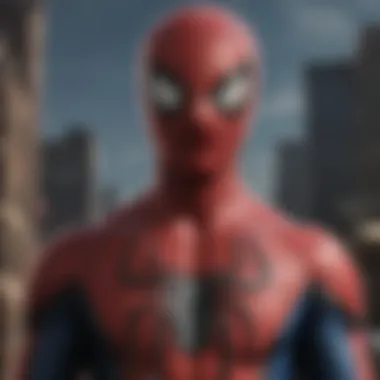 The central character of Spider-Man portrayed in the movie.