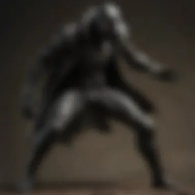 Spider-Man Noir: A Darker Hero in Action Dynamic illustration depicting Spider-Man Noir in action