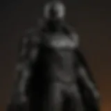 Artistic representation of Spider-Man Noir in a dark alley