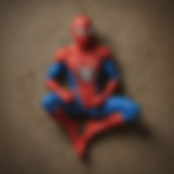 A colorful array of Play-Doh tools and molds themed around Spider-Man.