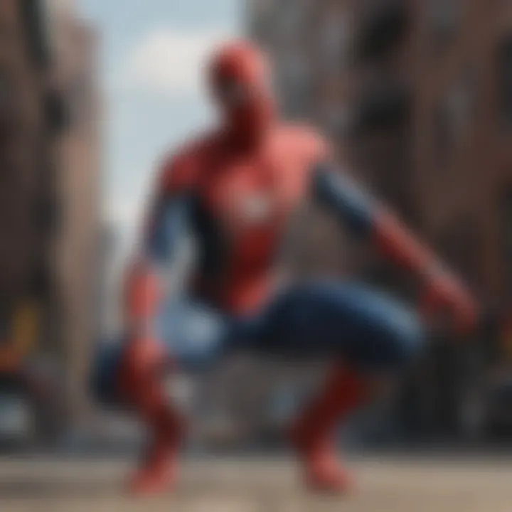 A collage showcasing the evolution of Spider-Man across different mediums