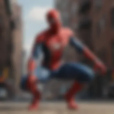 The Evolution of Spider-Man A collage showcasing the evolution of Spider-Man across different mediums