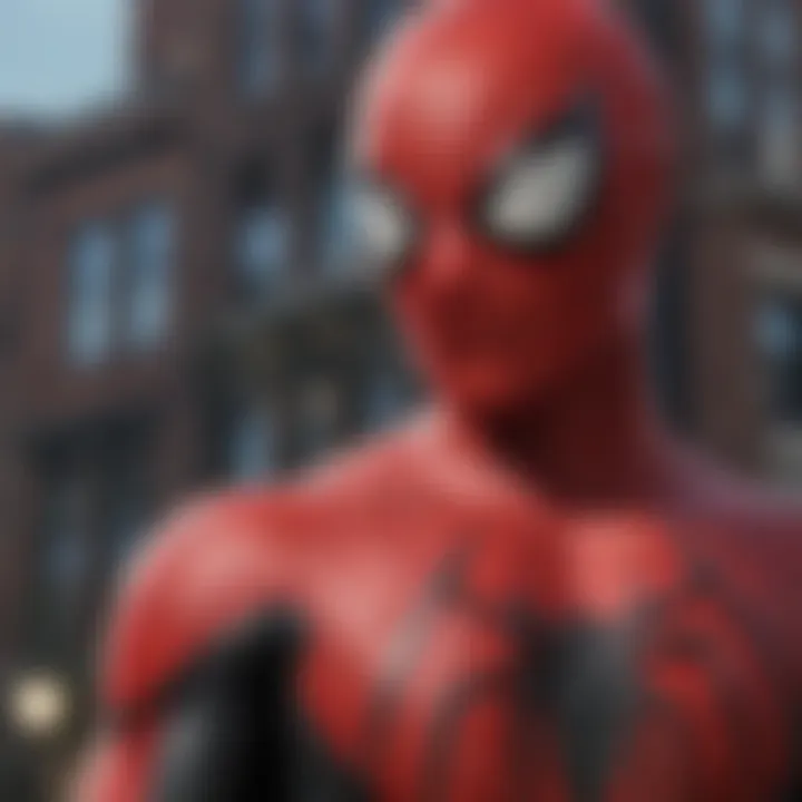Symbolic representation of Miles Morales' dual heritage
