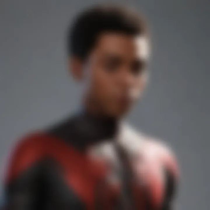 Miles Morales character concept artwork