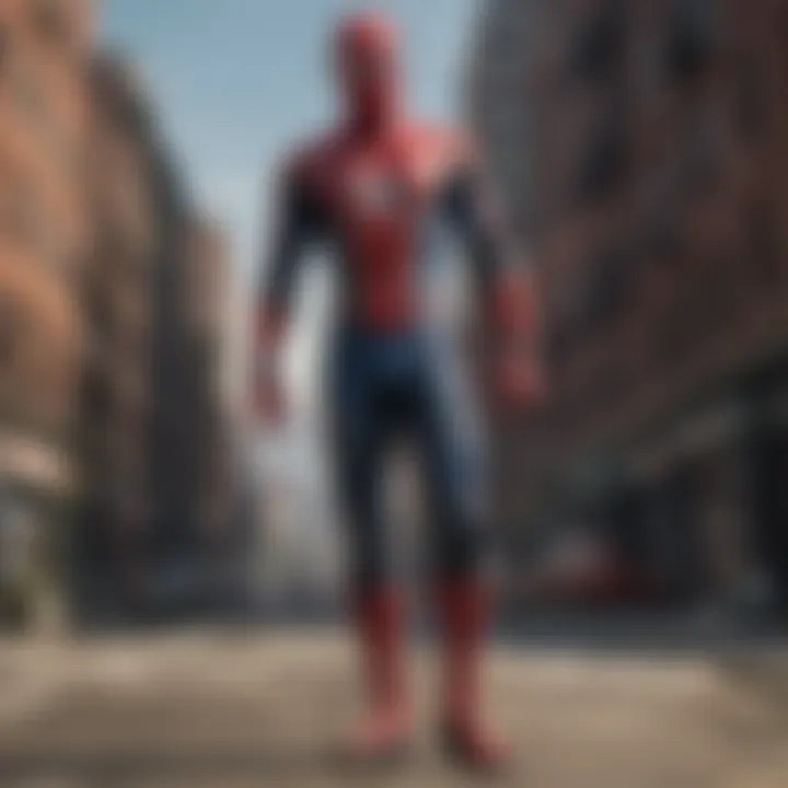 A visual representation of Spider-Man's iconic costume variations