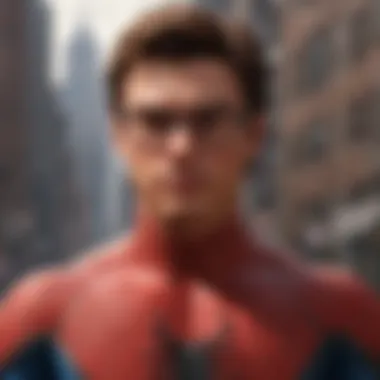 Peter Parker's Emotional Journey Emotional scene depicting Peter Parker's struggles