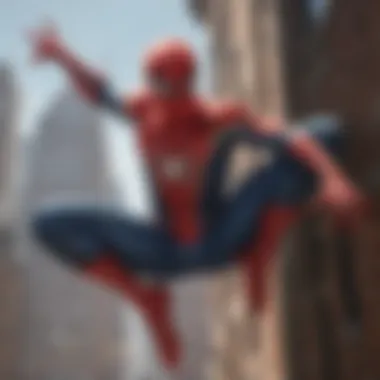 Illustration of Spider-Man's cultural impact through the years