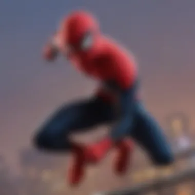 Innovative Animation Technique in Spider-Verse Scene from the Spider-Verse highlighting animation technique