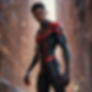 Miles Morales: A New Generation An artistic representation of Miles Morales, capturing his distinct style.