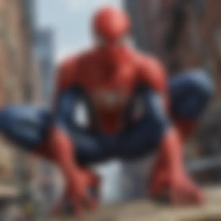 Fans engaging with Spider-Man games in an online community