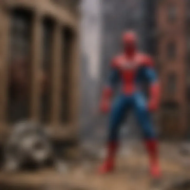 Diverse Spider-Man playset collection for collectors