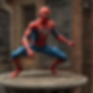 Modern Marvel: Interactive Features of Contemporary Playsets Modern Spider-Man playset with interactive features