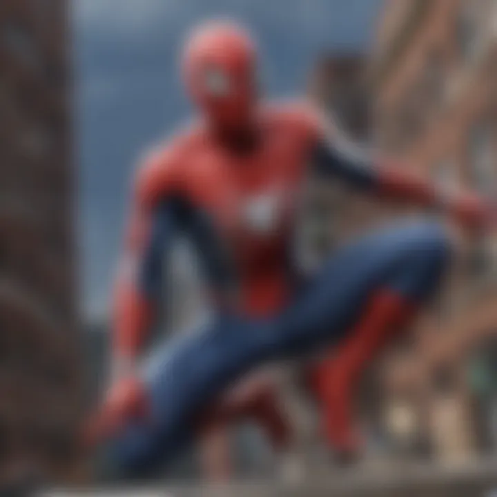 Notable Exploring the World of Spider-Man PS4 Figure