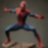 A detailed collection of Spidey figures showcasing different styles and designs