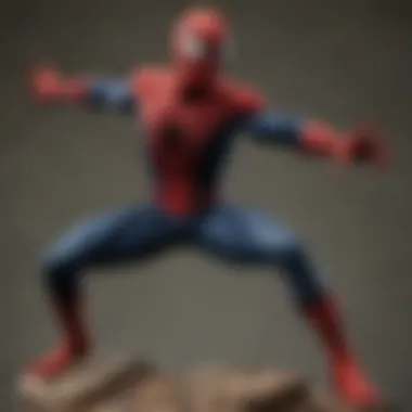 A detailed collection of Spidey figures showcasing different styles and designs