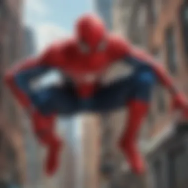 Creative visualization of the vast Spider-Man content available on Amazon