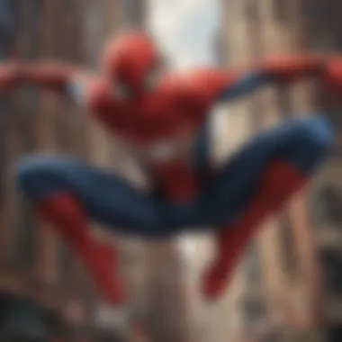 Reliving iconic moments with Spider-Man