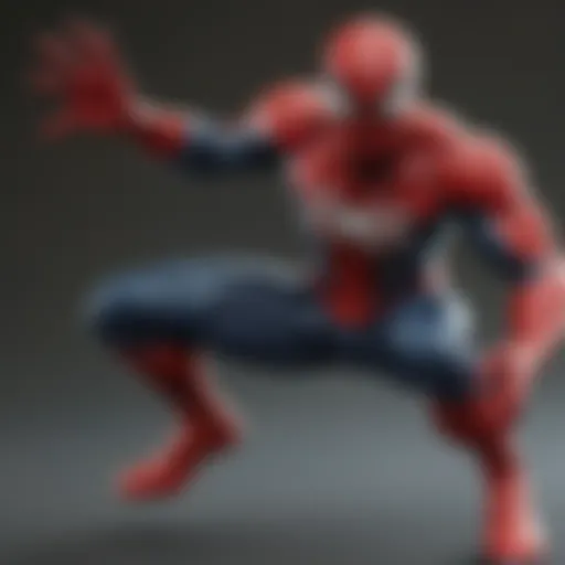 Unique Spiderman Toy Design