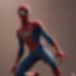 An artistic representation of the Spider-Verse concept