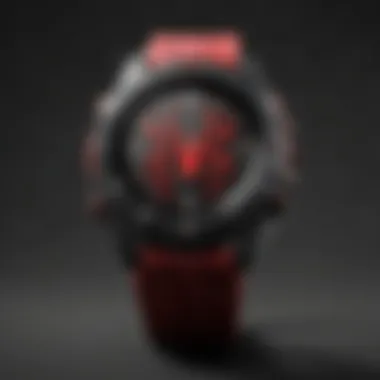 Sleek and stylish Spiderman-themed band of Garmin Spiderman Watch