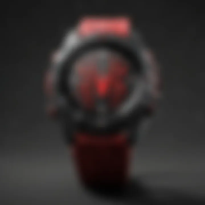 Sleek and stylish Spiderman-themed band of Garmin Spiderman Watch