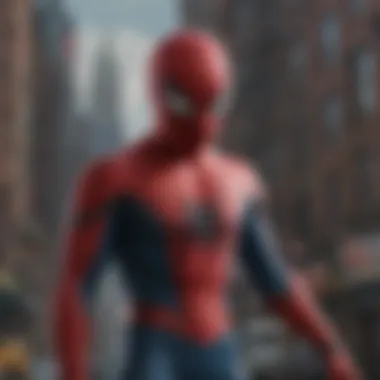 Netflix Interface with Spider-Man A screenshot showcasing Netflix's interface with Spider-Man titles highlighted