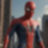 Iconic Red and Blue Design of Spider-Man Suit