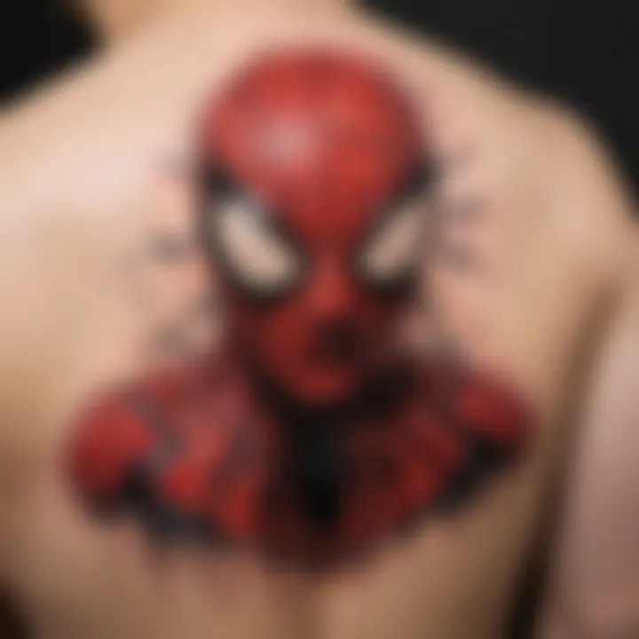 Inkaholik's Creative Spider-Man Tattoo Design