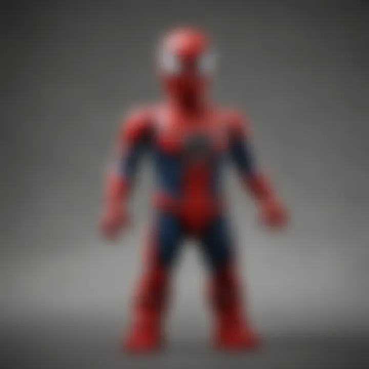 A closer look at the LEGO Iron Spider minifigure