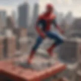 Lego Spiderman No Way Home Rooftop Battle