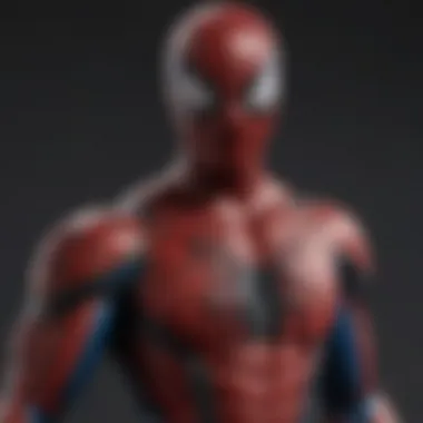Mafex Spider-Man No Way Home action figure intricate design