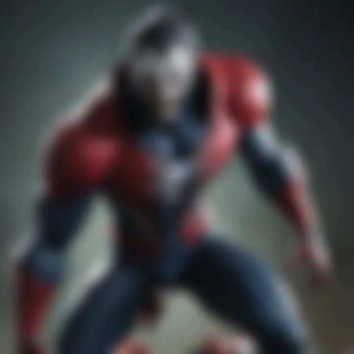 Visual representation of Morbius in the Spider-Man universe