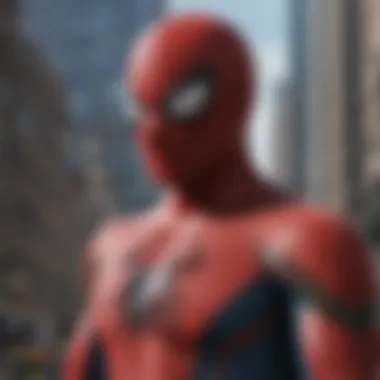 Characters from various Spider-Man universes coming together