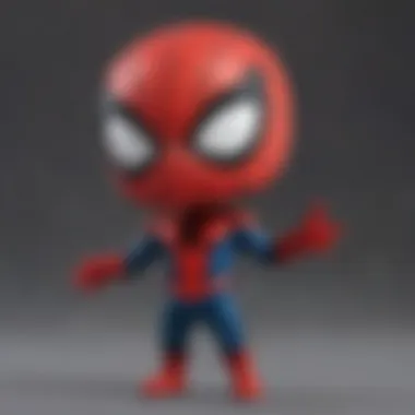 Nendoroid Spiderman with interchangeable accessories