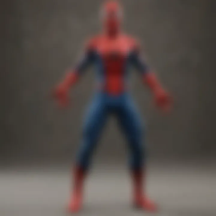 Exclusive Limited Edition Peter Parker Collectible in Urban Setting