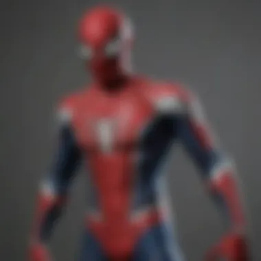 Fan interpretations of RPC Spider-Man suit across various media