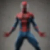 Mysterious Scarlet Spider-Man costume in Marvel Legends